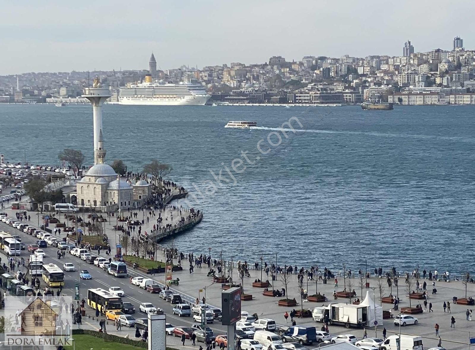 Üsküdar Sultantepe Satılık Daire Üsküdar Dora Emlak'tan Sıfır Bina Full Deniz Manzaralı Lüks