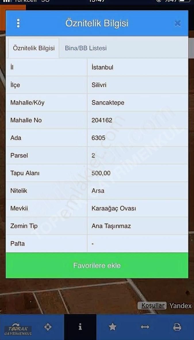 Silivri Çanta Sancaktepe Satılık Villa İmarlı Silivri Sancaktepe Mah. Caddeye Yakın İmarlı 500 M2 Arsalar