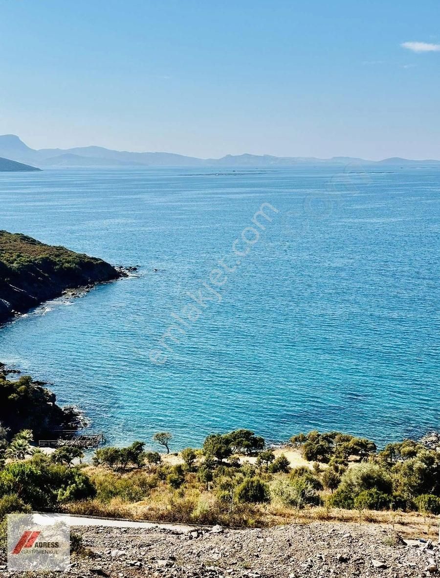 Milas Boğaziçi Satılık Konut İmarlı Bodrum Adabükünde Denizin En Ön Sırasında Satılık Arsa