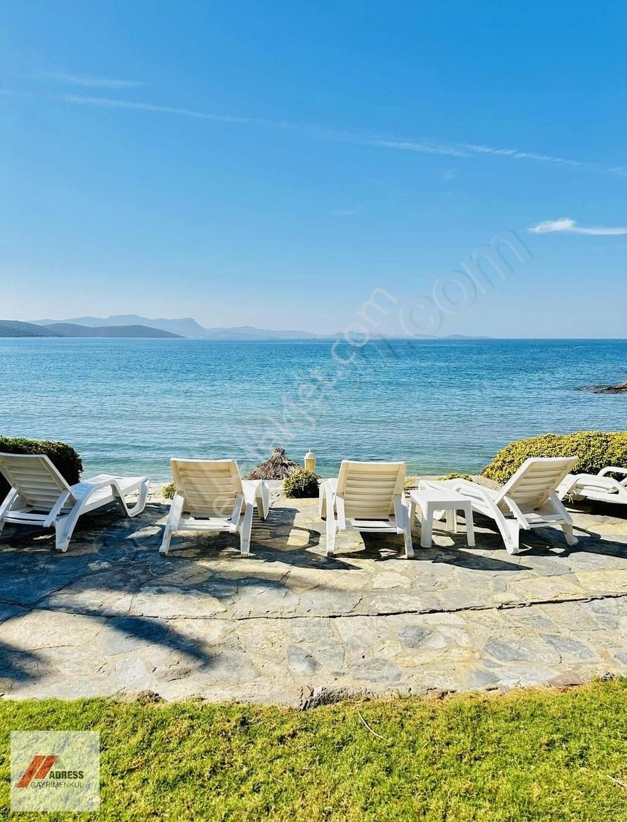 Bodrum Adabükünde Denizin En Ön Sırasında Satılık Arsa - Görsel 4