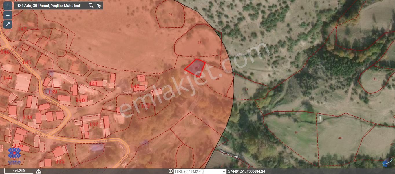 Altıeylül Yeşiller Satılık Konut İmarlı Good İnvest Yön Den Yeşiller Mah 248m2 Projeli Arsa