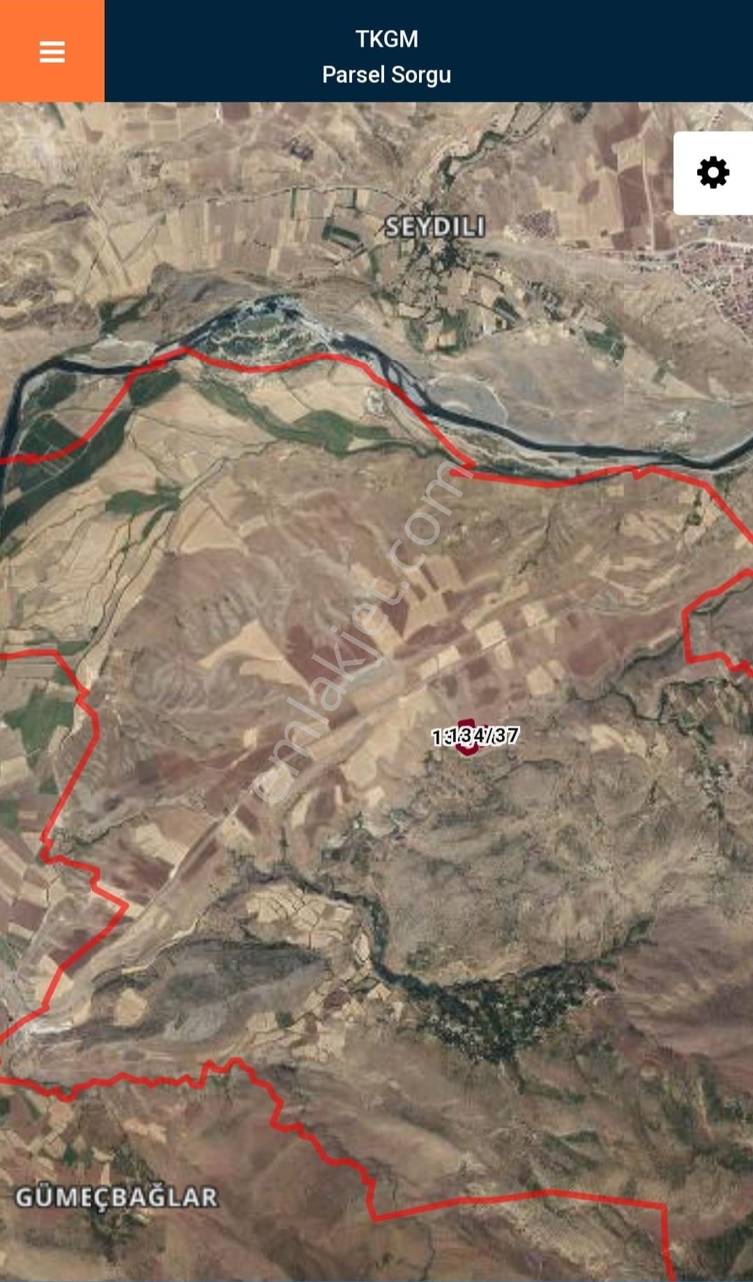 Palu Üçdeğirmenler Köyü Satılık Tarla Elazığ Palu İlçesi Üçdeğirmenler Mahallesinde Satılık Tarla