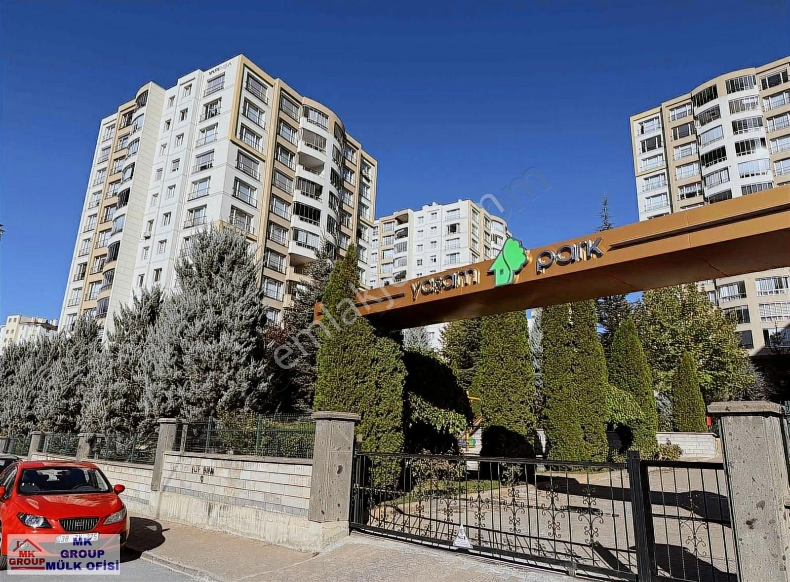 Talas Mevlana Satılık Daire Bölgenin Prestijli Konsept Sitesi Yaşam Park Lux Geniş 3+1 Daire