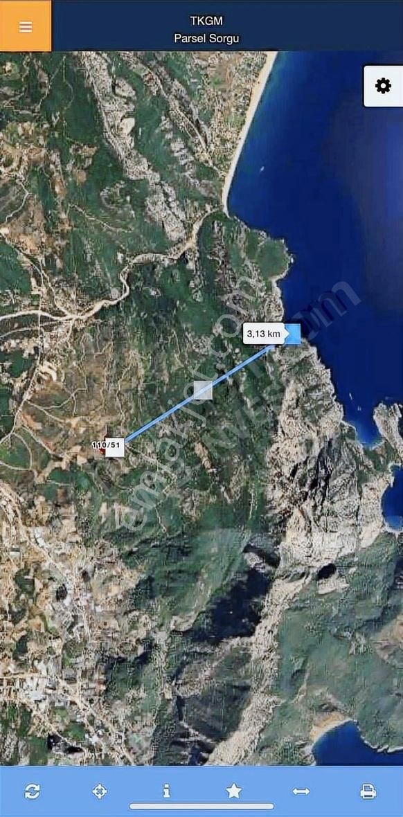 Kumluca Yazır Satılık Bağ & Bahçe Kumluca Yazır'da Denize 3,5 Km 1000 M2 Hisseli Bahçe