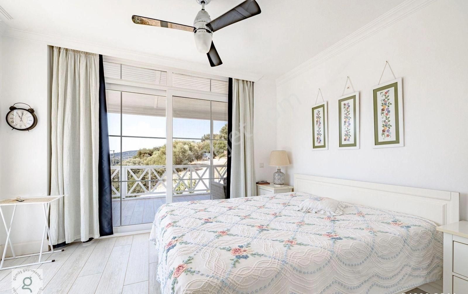Bodrum Adabükü Çamlık Sitesi’nde Köşe Konumlu Manzaralı Villa. - Görsel 8