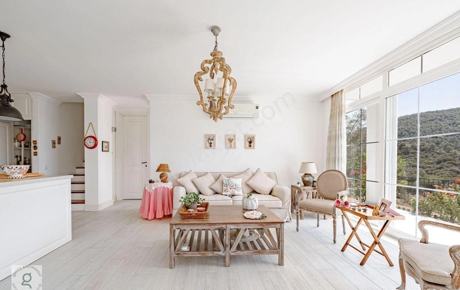 Bodrum Adabükü Çamlık Sitesi’nde Köşe Konumlu Manzaralı Villa. - Görsel 20