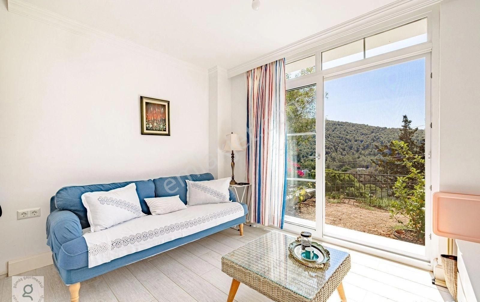 Bodrum Adabükü Çamlık Sitesi’nde Köşe Konumlu Manzaralı Villa. - Görsel 17