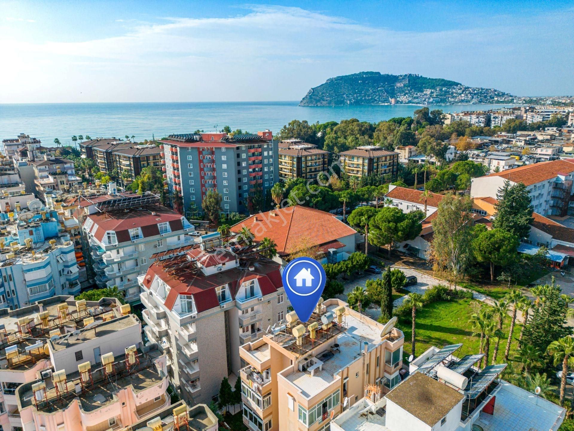 Alanya Cumhuriyet Satılık Daire Alanya Merkez 2+1 Denize 300 Metre Mobilyalı Fırsat Satılık Daire