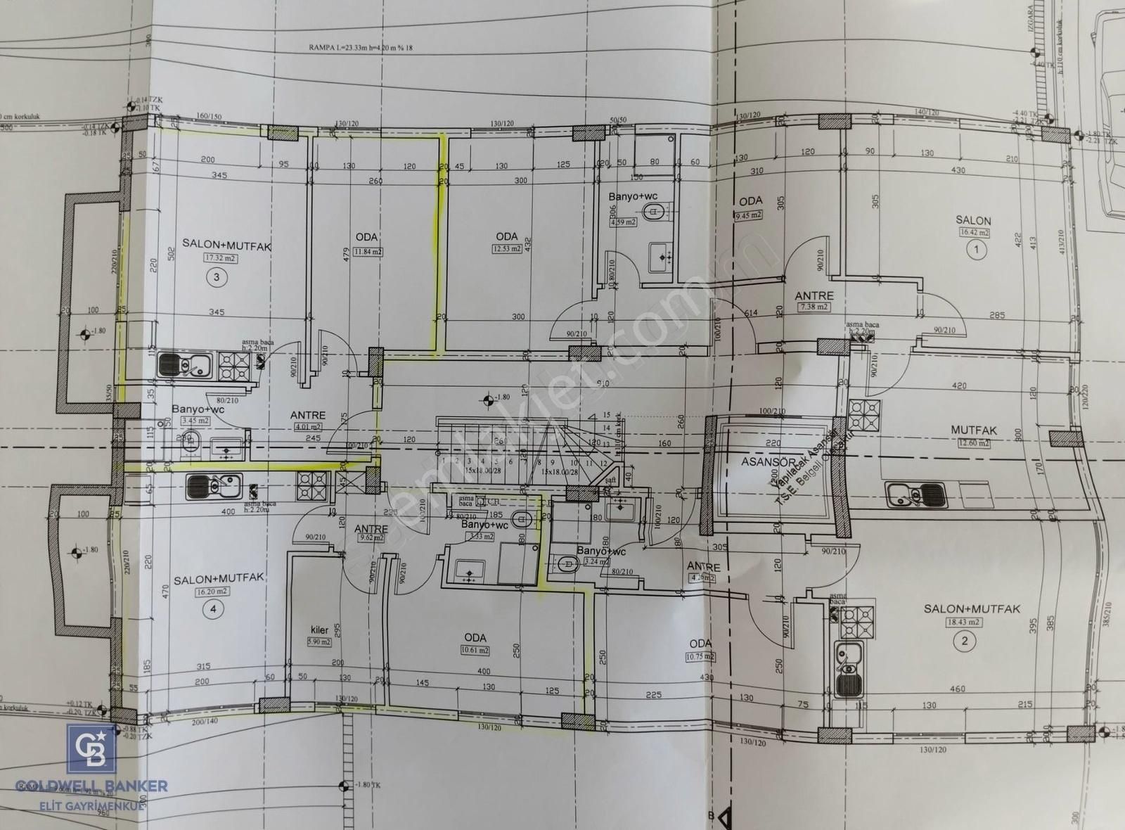 Çankaya Yücetepe Satılık Daire Yücetepede Projeden Satılık 1+1