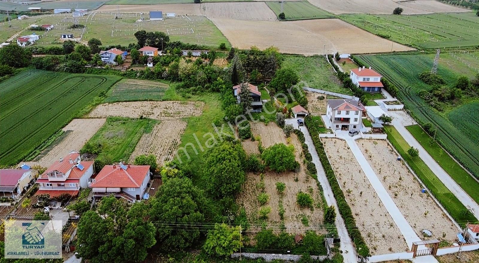 Pınarhisar Ataköy Köyü Satılık Villa Turyap'tan P.hisar Ataköy'de 5118 M2 Arsa İçinde Satılık Villa