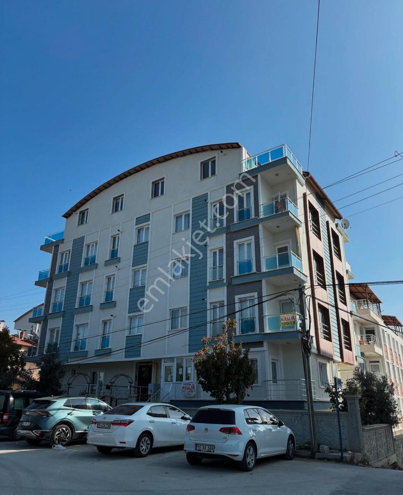 Burdur Merkez Emek Kiralık Daire İnal Emlaktan Emekte Kiralık 2+0 70m2 Balkonlu Daire