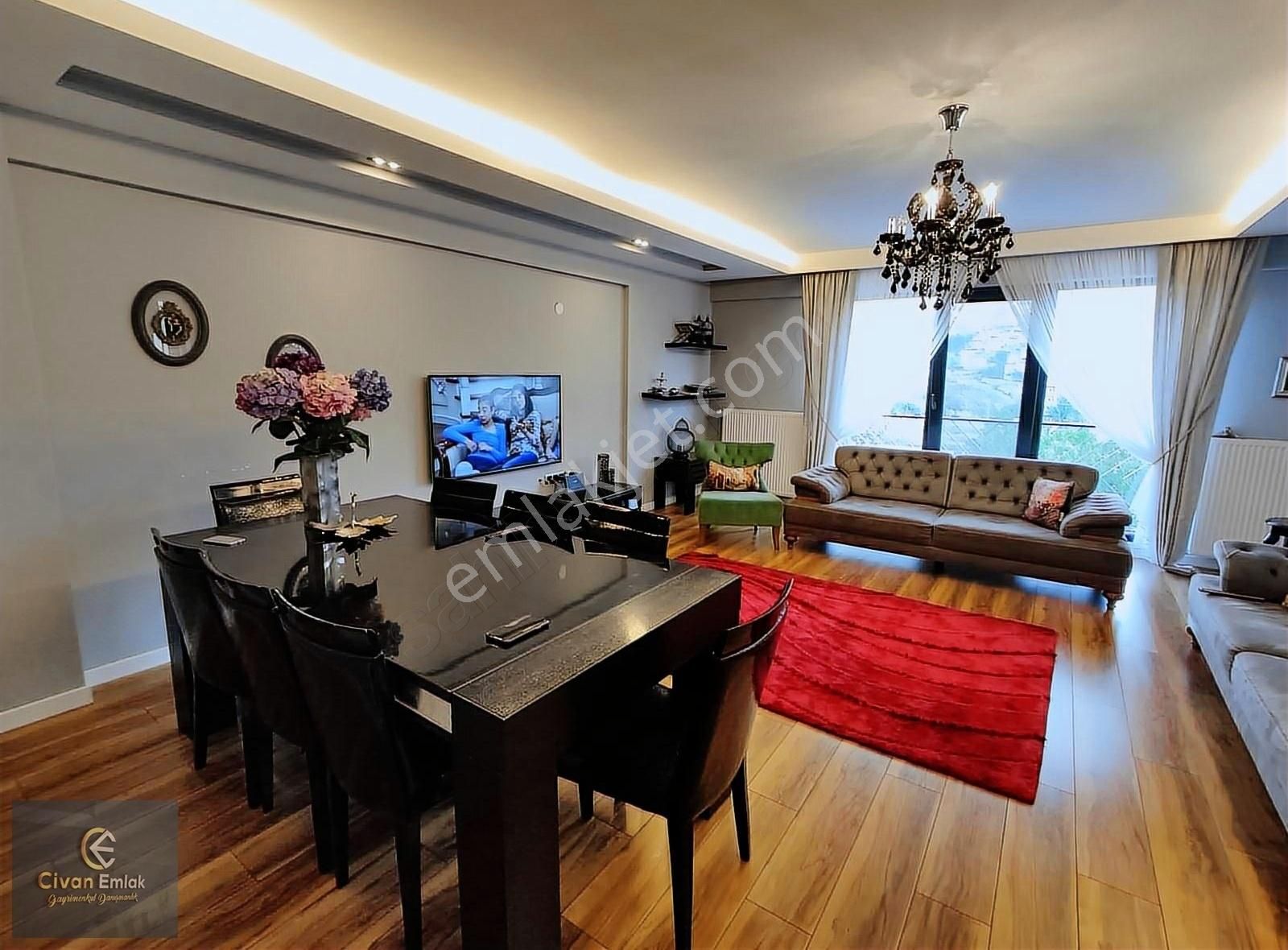 İlkadım Derebahçe Satılık Daire Civandan Vegabahce Rüyası Balkon Sefası 4+1 180m²