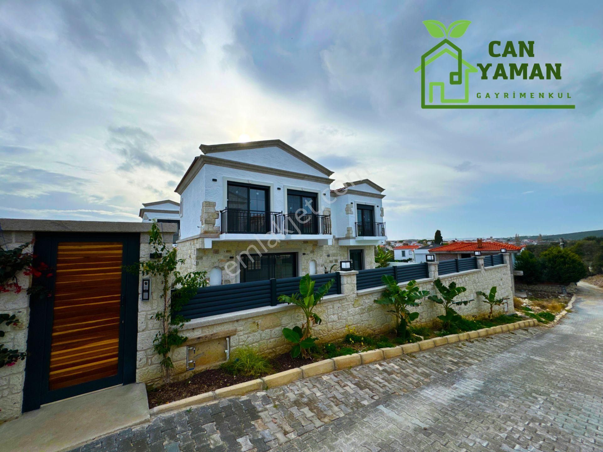 Çeşme Şifne Satılık Villa Satılık Tam Müstakil Havuzlu Sıfır Villa