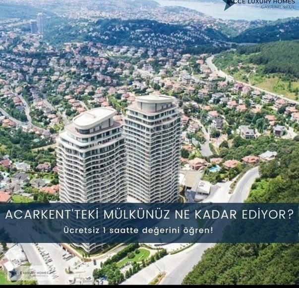 Beykoz Acarlar Satılık Villa Acce' Den Tek Yetkili A Tipi 6+2 Satılık Villa