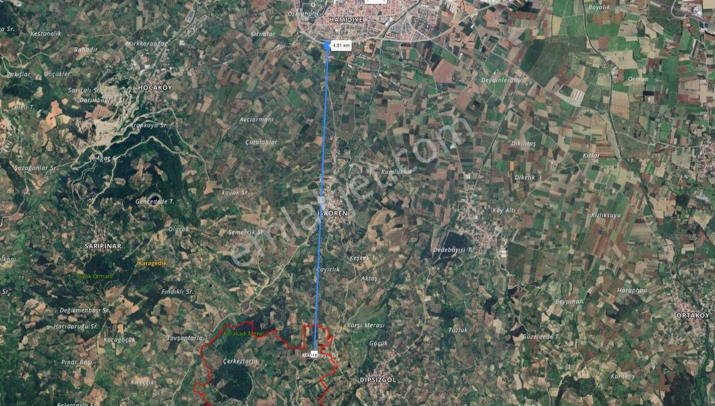 Sahibinden Asfalta Sıfır + Projeli + Resmi İmarlı - Görsel 16