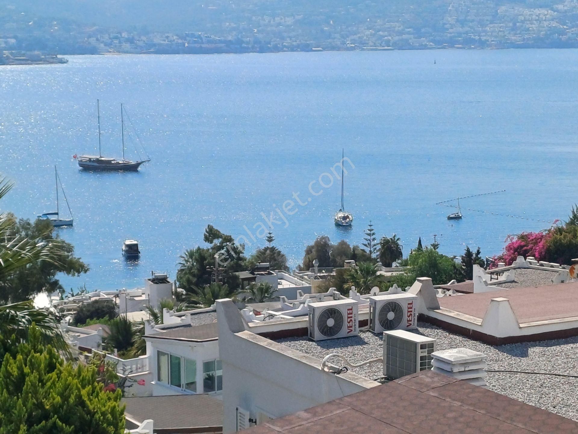 Bodrum Yalıkavak Kiralık Daire Yalıkavak Küdür'de Full Manzara Plajlı Sitede