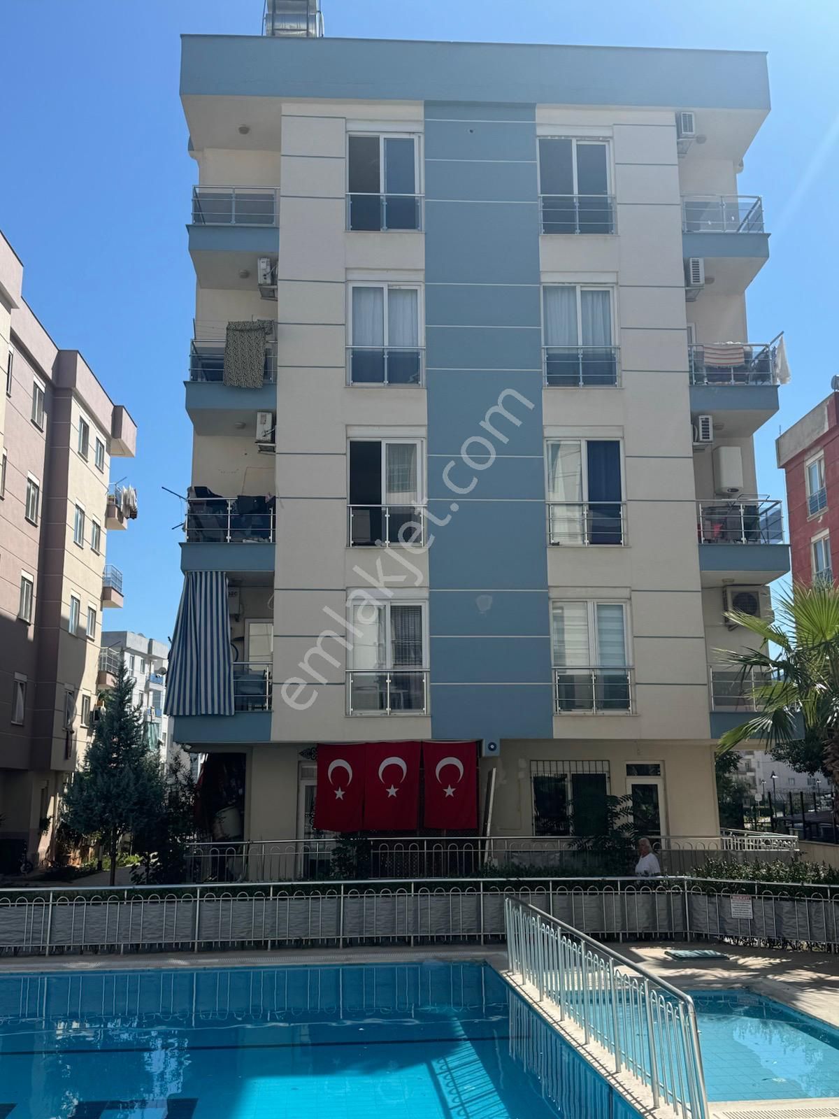 Muratpaşa Yeşildere Kiralık Daire 3+1 Amerikan Mutfak Havuzlu Site