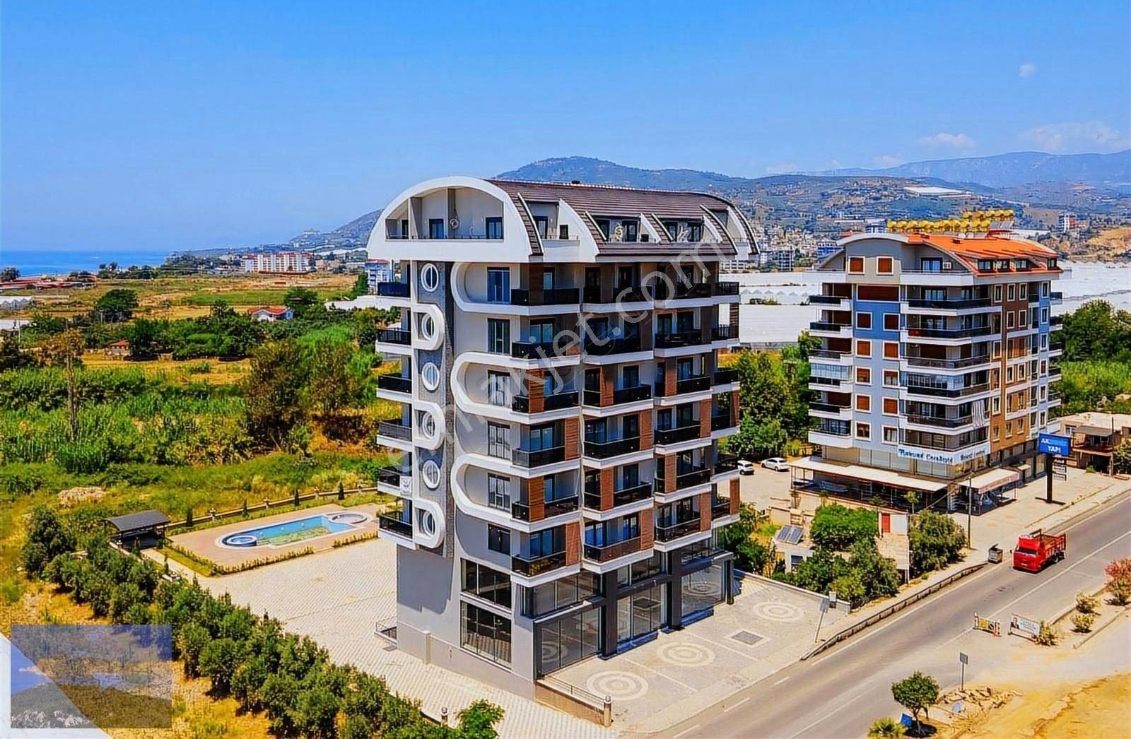 Alanya Demirtaş Satılık Daire Alanya Demirtaş 1+1 Denize Uzaklık 350metre Yeni Bina