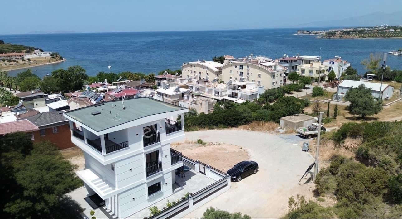 Didim Mavişehir Satılık Villa ‼️ful Deniz Manzaralı Köşe Başı Müstakil Villa Havuzlu Ve Otoparklı Sahile 300 Mt Mesafede