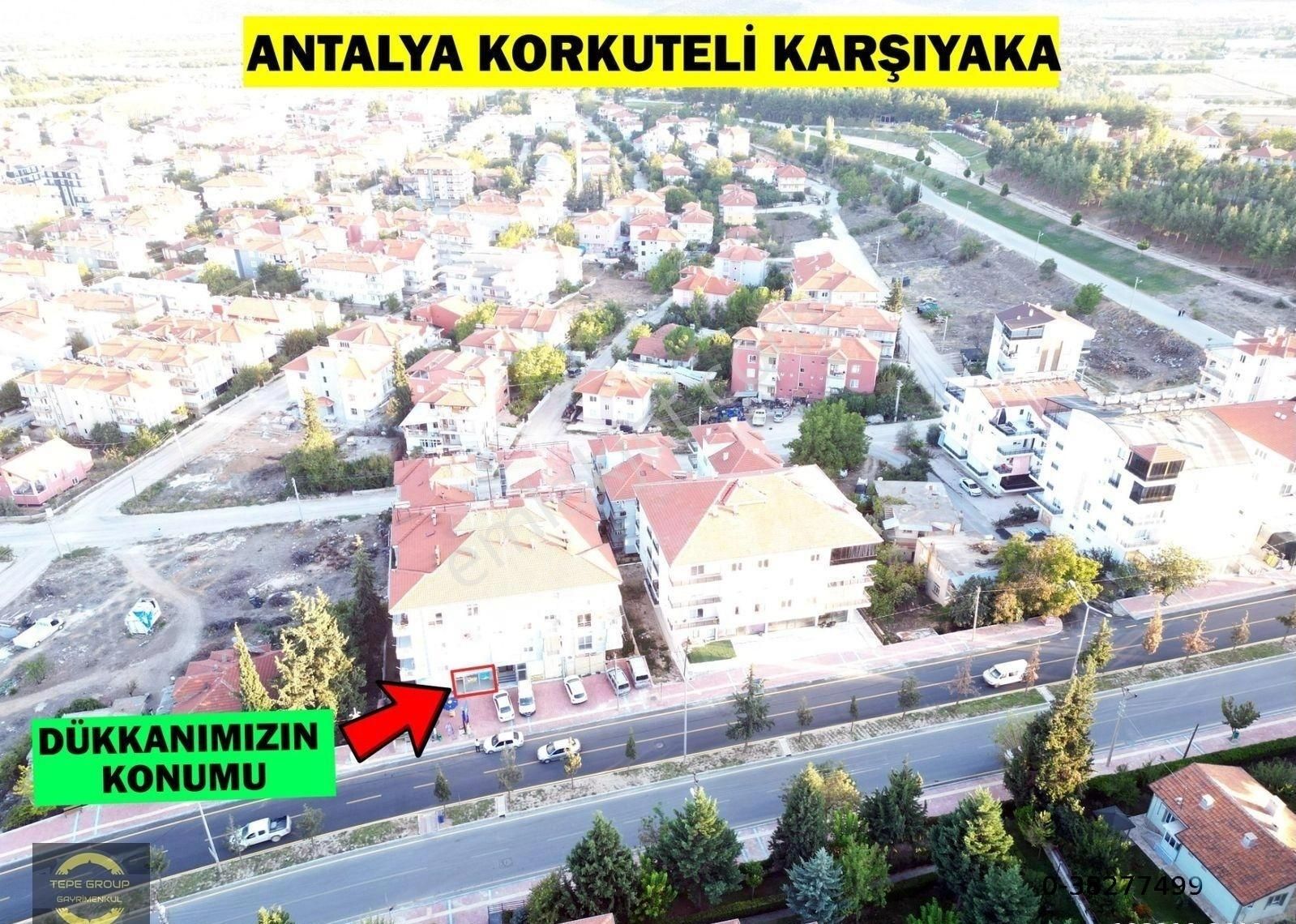 Korkuteli Karşıyaka Satılık Dükkan & Mağaza Antalya Korkuteli Karşıyakada İşlek Caddede 95 M2 Satılık Dükkan