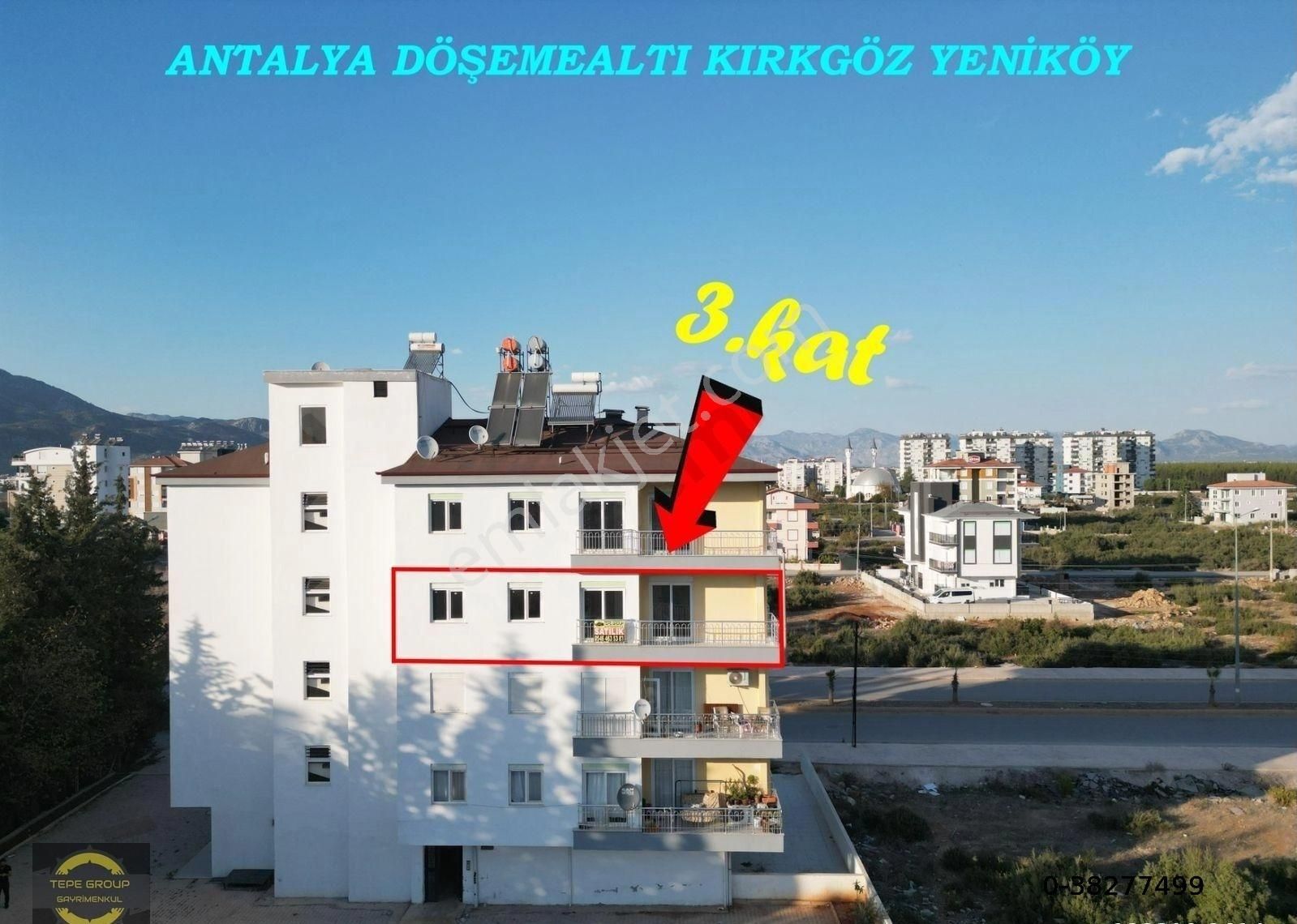 Döşemealtı Yeniköy Satılık Daire Antalya Döşemealtı Kırkgöz Yeniköyde 2+1 Asansörlü Satılık Daire