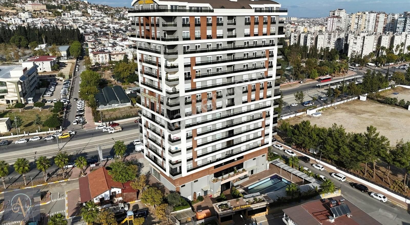 Kepez Yeşiltepe Satılık Daire Acill!! Antalyanın Gözdesi City Towerda Eşyalı Satılık 2+1