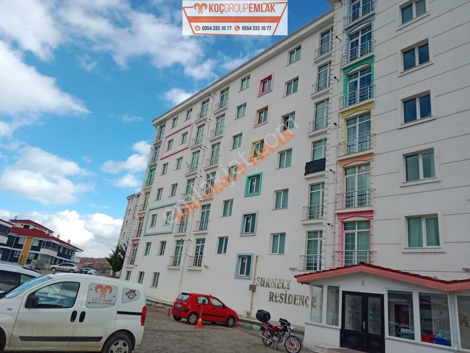 Yozgat Merkez Bahçeşehir Satılık Daire =^= Koç Group =^= Sürmeli Rezidans 1+1 Güney Cephe