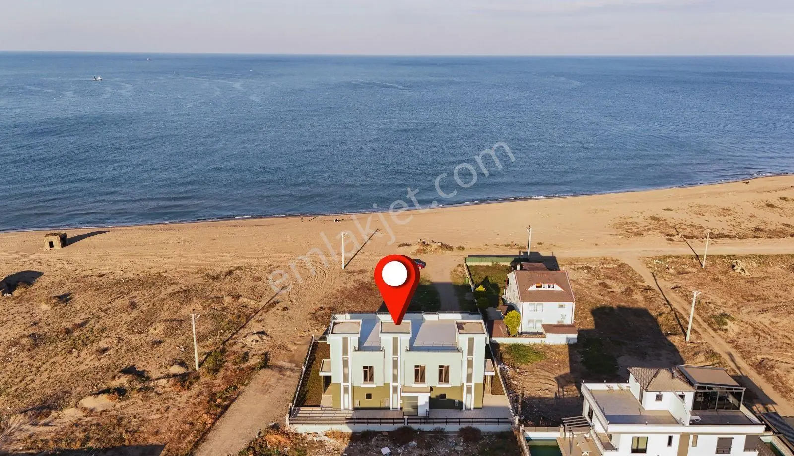 Karasu Yenimahalle'de Satılık Full Deniz Manzaralı Sıfır Villa - Görsel 2