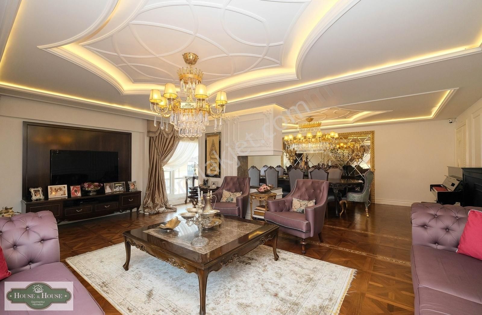 Ömür Sitesinde 5+1 250m Satılık Ultra Lüks Dubleks Daire - Görsel 17