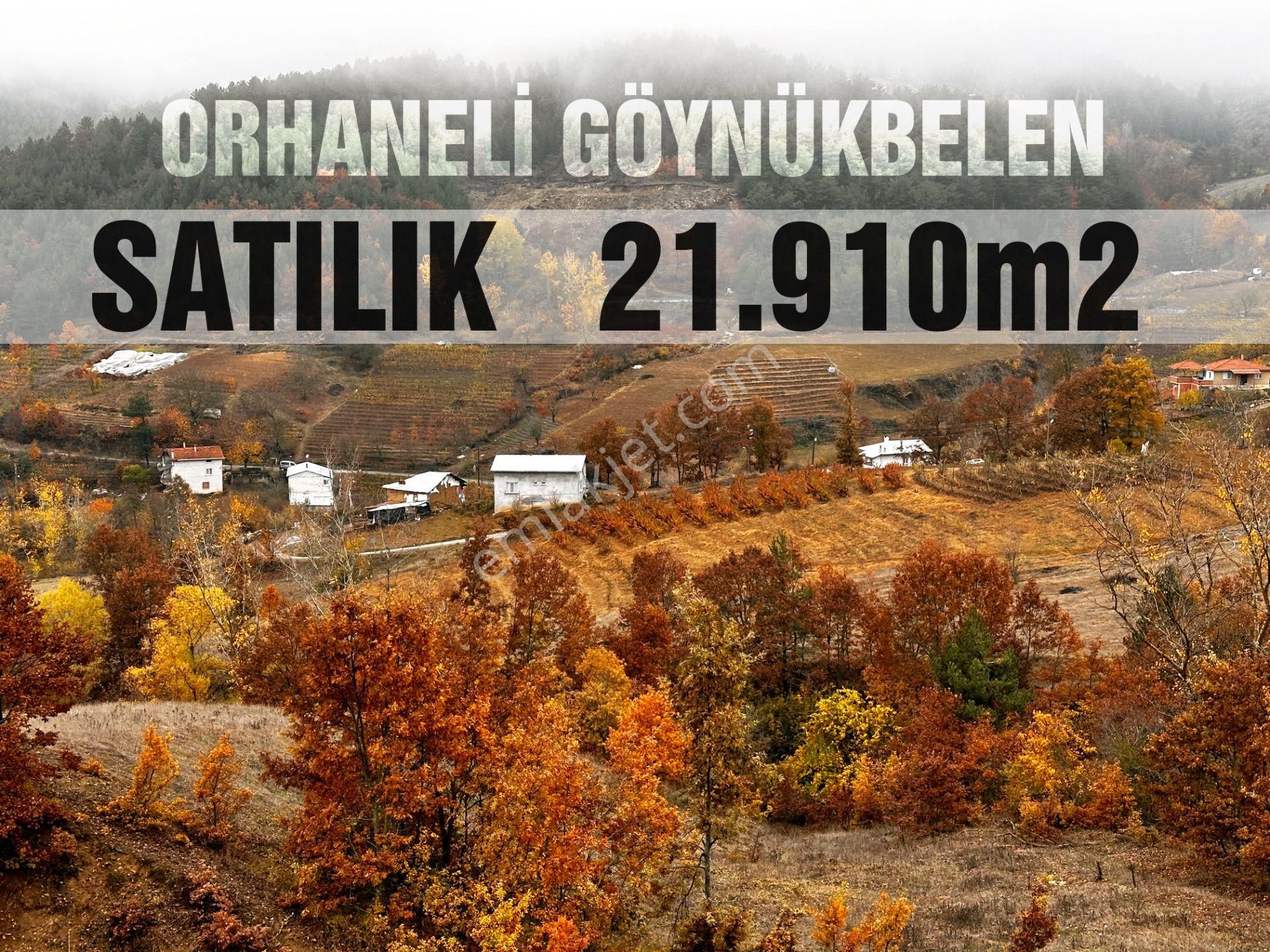 Orhaneli Göynükbelen Satılık Tarla Beynil'den Orhaneli Göynükbelen 21.910m2 Satılık Arazi