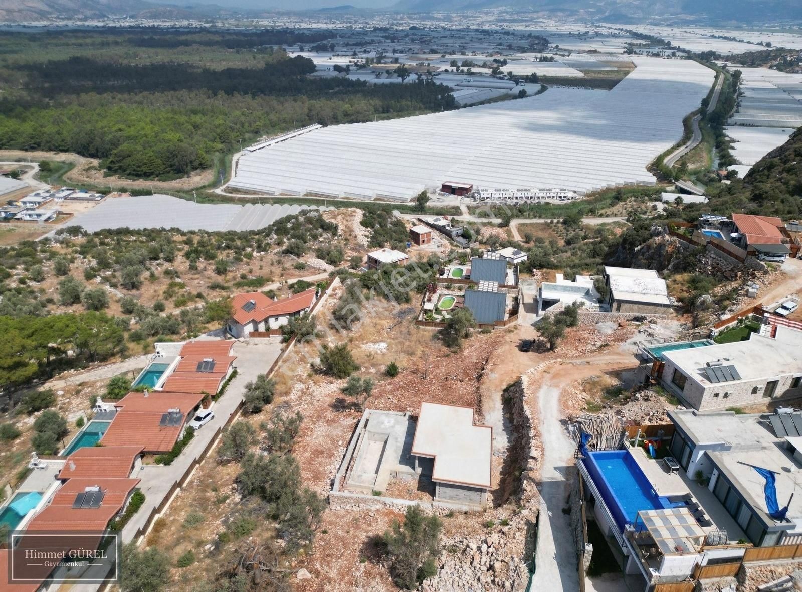 Kaş Gelemiş Satılık Yazlık Patara Bölgesi Satılık 900 M2 Villa Arazisi Ve 2+1 Villa İnşaatı