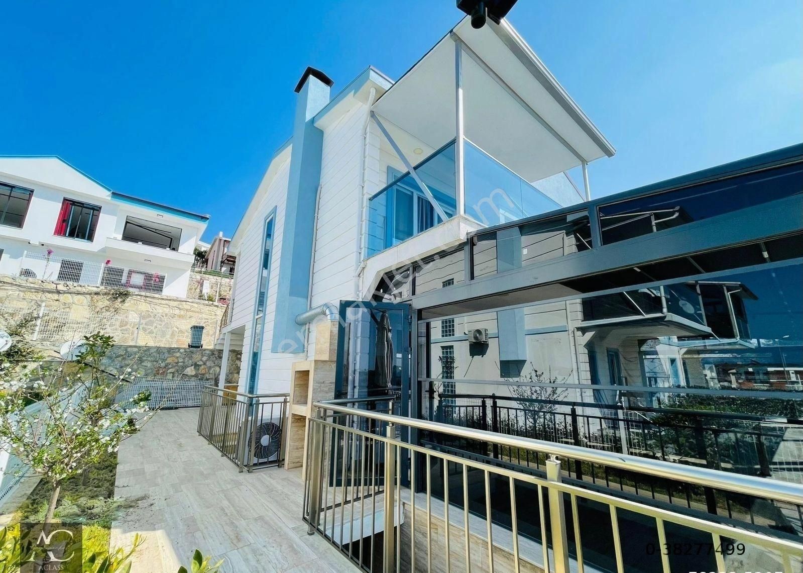 Full Manzara-havuz-güvenlik-kapalı Otopark-bahçe-sauna-kombi/doğalgazlı-lüx-fırsat Villa - Görsel 15