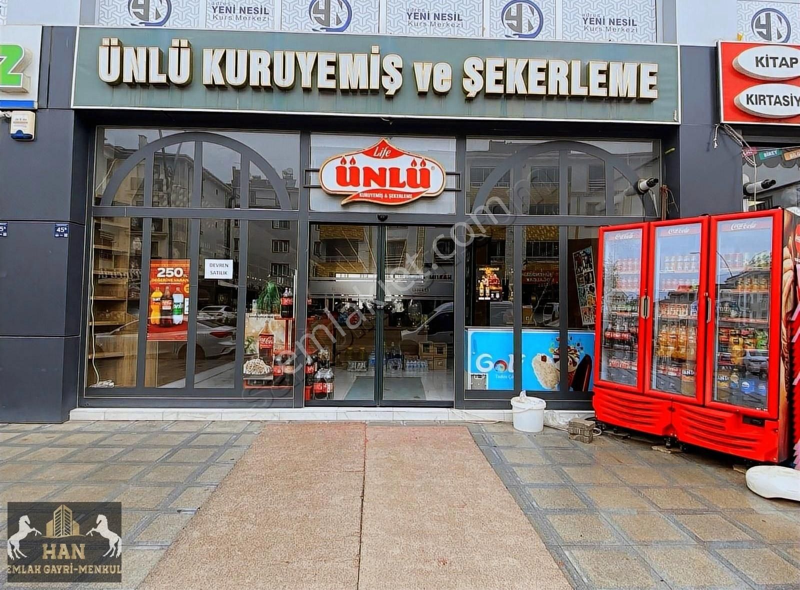 Elazığ Merkez Ataşehir Devren Dükkan & Mağaza Han Emlaktan Şehrin En İyi Lokasyonunda 170 M2 Devren Satılık