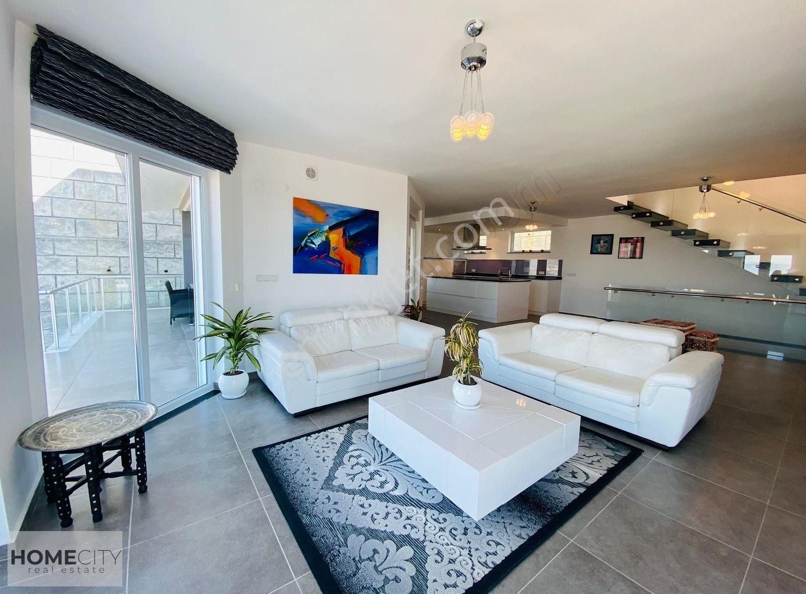 Alanya Kargıcak 5+2 330m2 Triplex Müstakil Deniz Manzaralı Havuz - Görsel 2