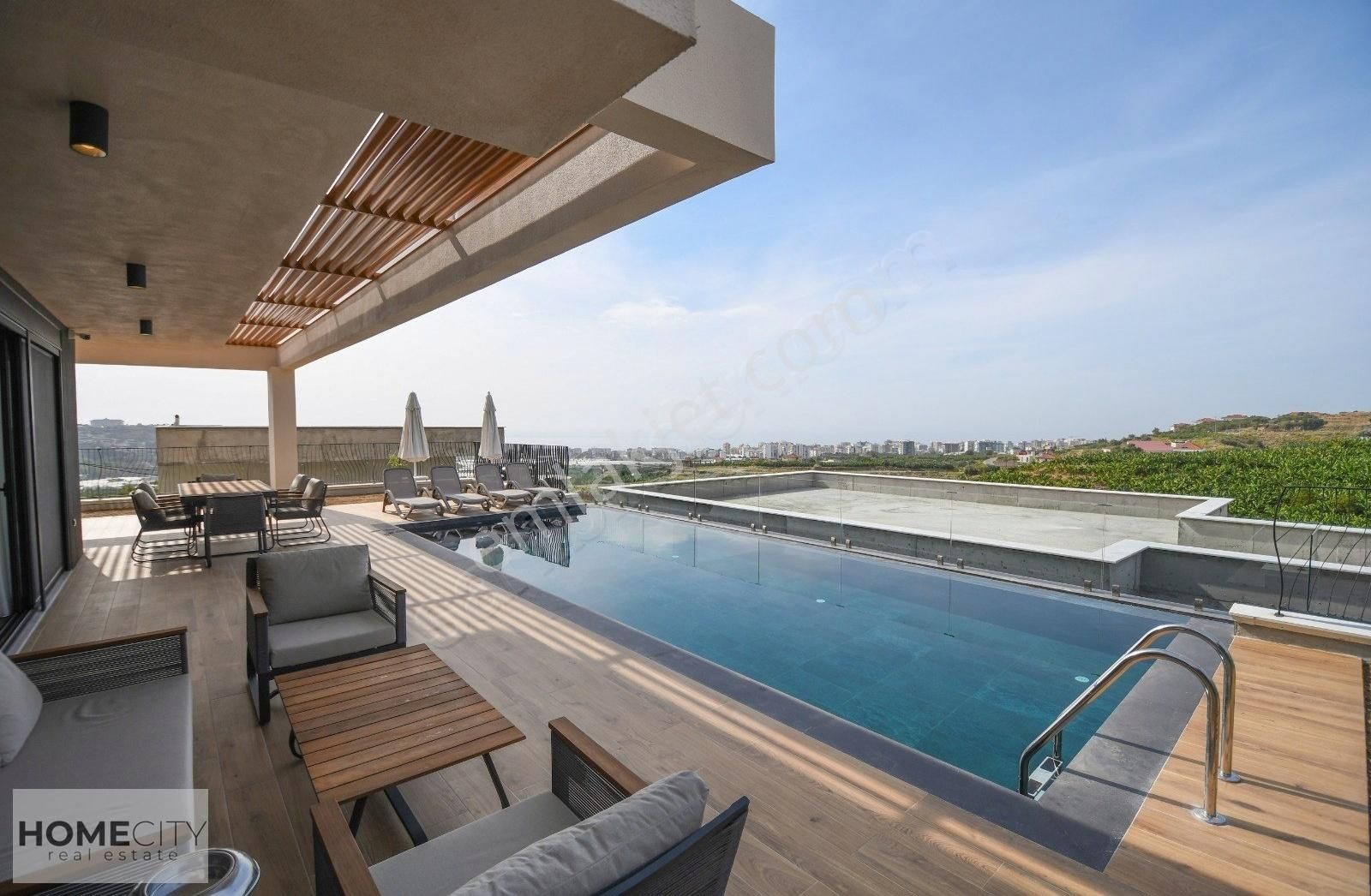 Alanya Kargıcak 3+1 300m2 Özel Havuz Ve Otopark,deniz Manzaralıı - Görsel 3