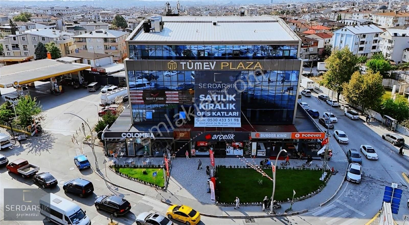 Darıca Kazım Karabekir Kiralık Ofis Tümev Plaza Da 2. Katta Ön Cephede 46 Numaralı 63m² Kiralık Ofis