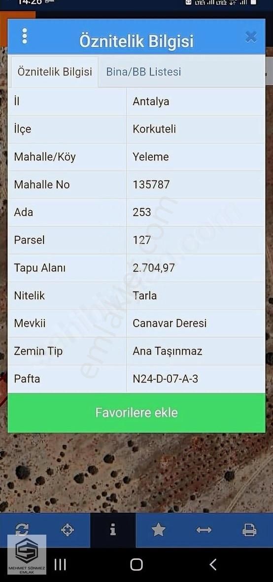 Antalya Korkuteli Yeleme'de 2705m2 - Görsel 7