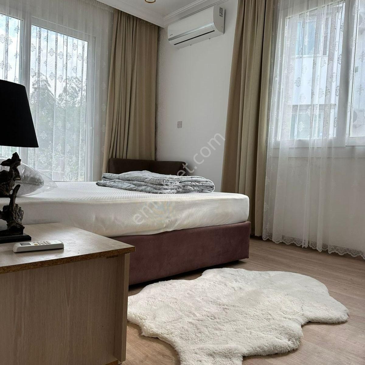 Girne Karaoğlanoğlu'nda Eşyalı Satılık 1+1 Daire !! - Görsel 6