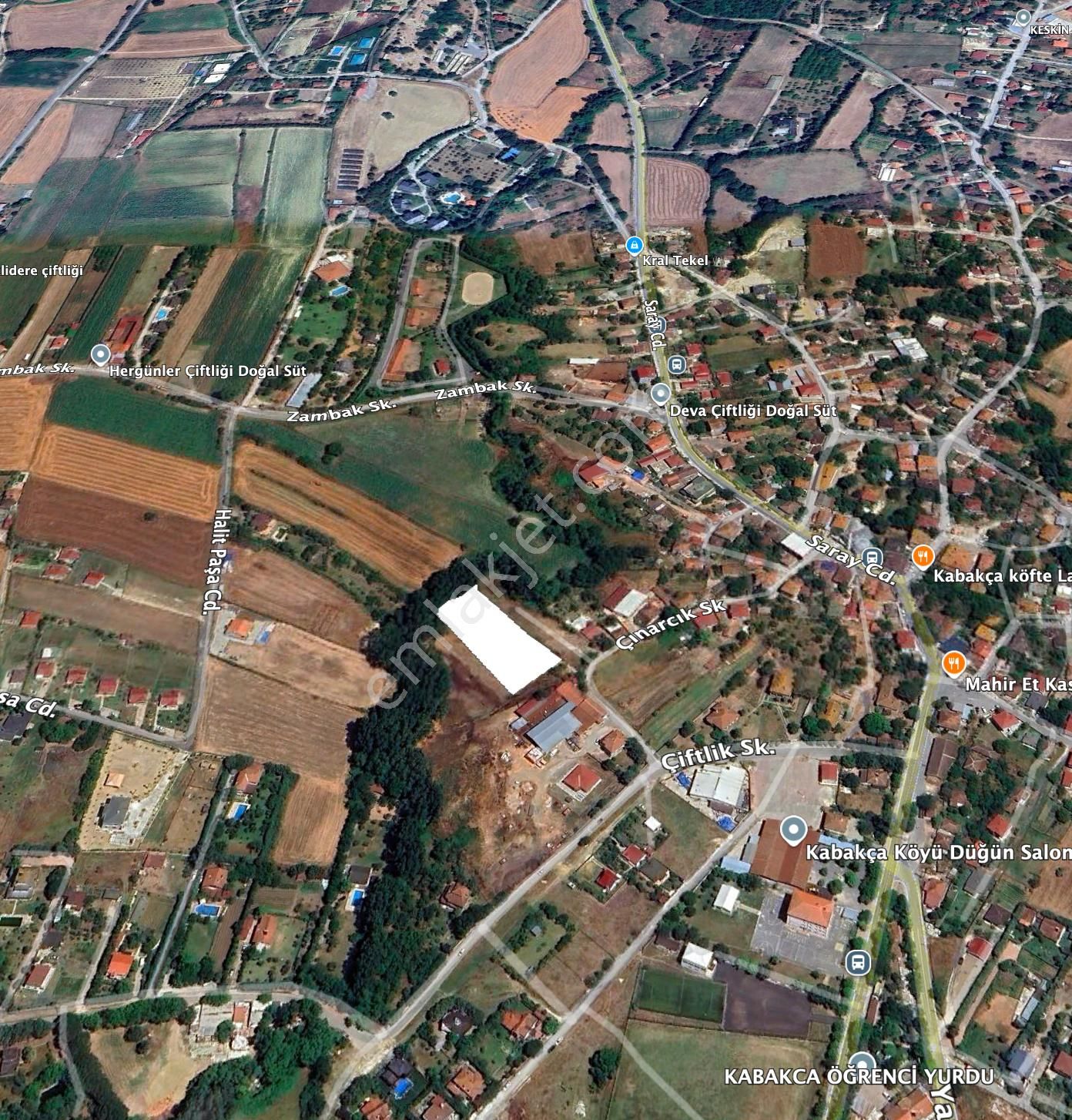 Çatalca Köy Merkezinde 175 M2 İmar Planında Arsa - Görsel 10