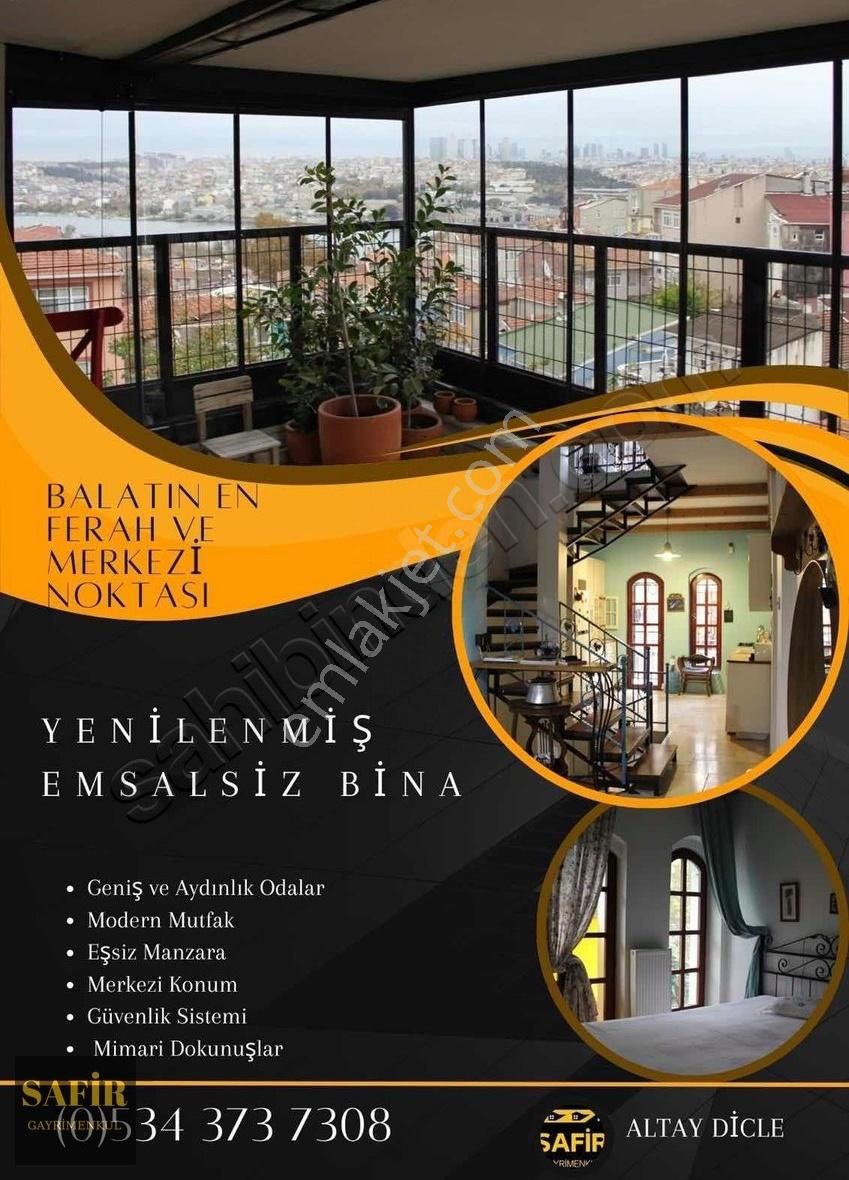 Fatih Balat Satılık Bina Balatın En Merkezi Ve Ferah Noktasında Eşsiz Manzarlı Müstakil