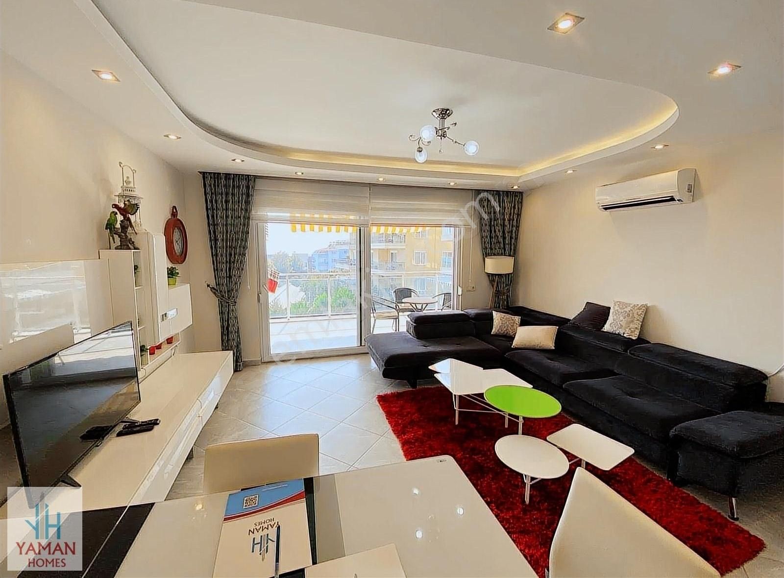 Alanya Kestel Satılık Daire Kestel Eşyalı 1+1 70 M2 Net Deniz Manzaralı Daire