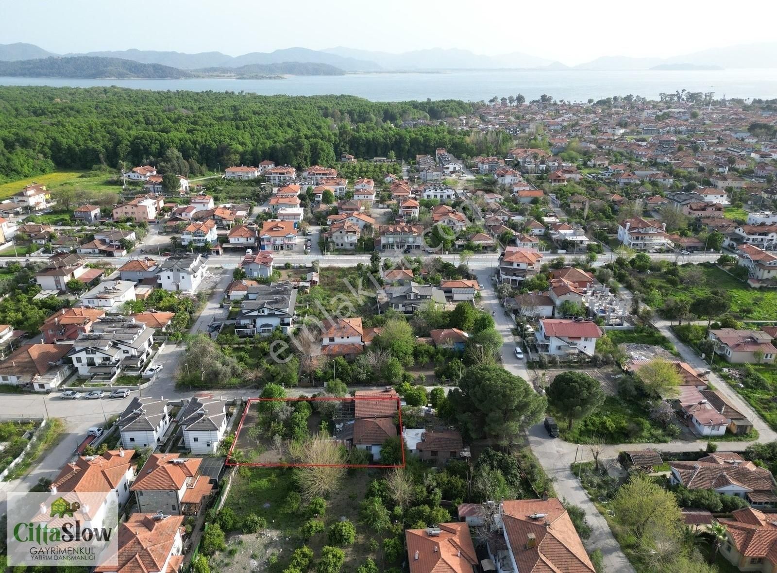 Köyceğiz Gelişim Satılık Konut İmarlı Cittaslow'dan Gelişim'de %20/40 İmarlı 735m2 Satılık Arsa