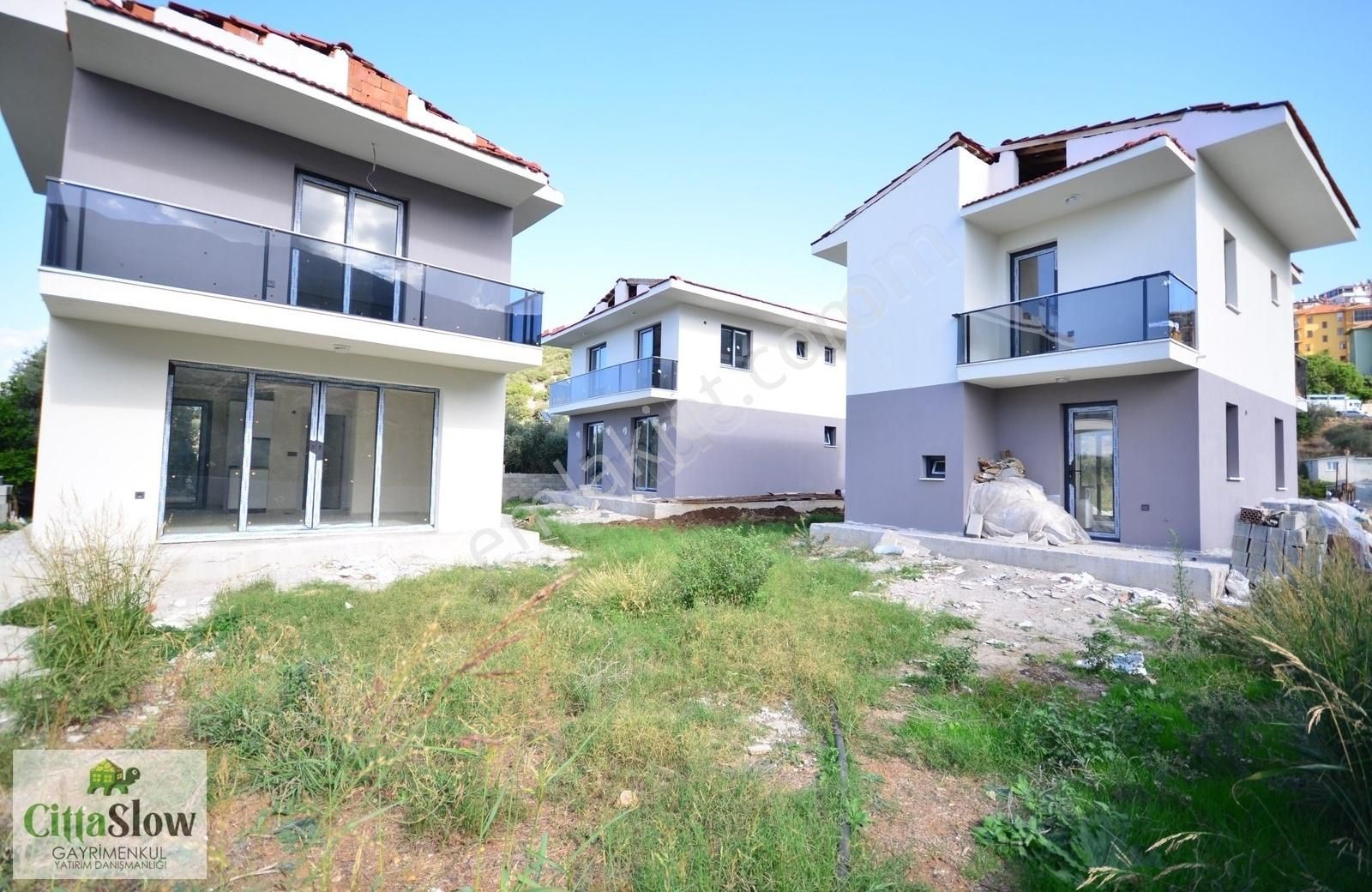 Fethiye Karaçulha Satılık Villa Cittaslow'dan Çalıca'da Mayıs Teslim 4+1 Lüks Havuzlu Villalar