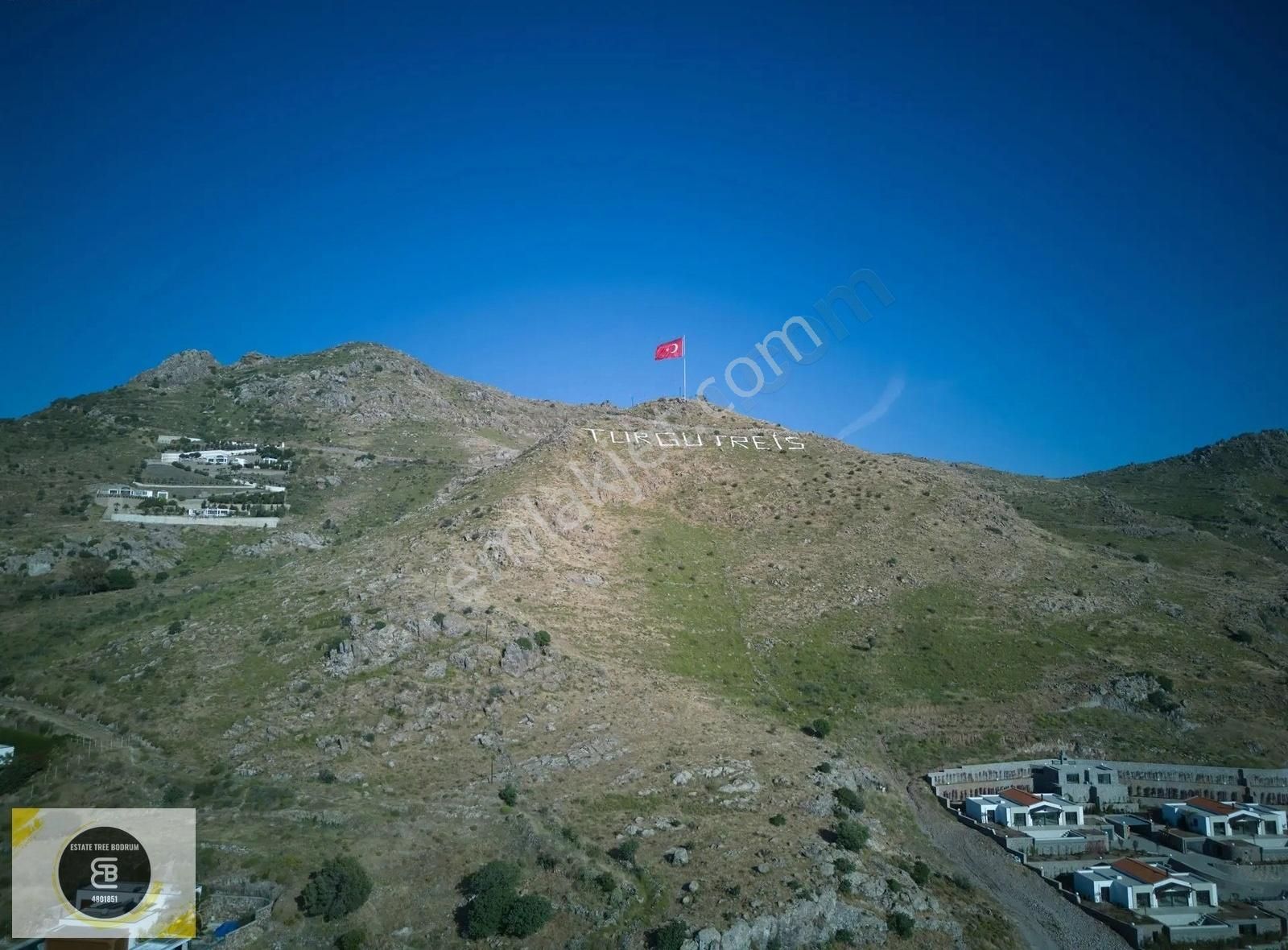 Bodrum Turgutreis Satılık Konut İmarlı Deniz Ve Ada Manzaralı Ruhsatlı Projeli Satılık İmarlı Arsa