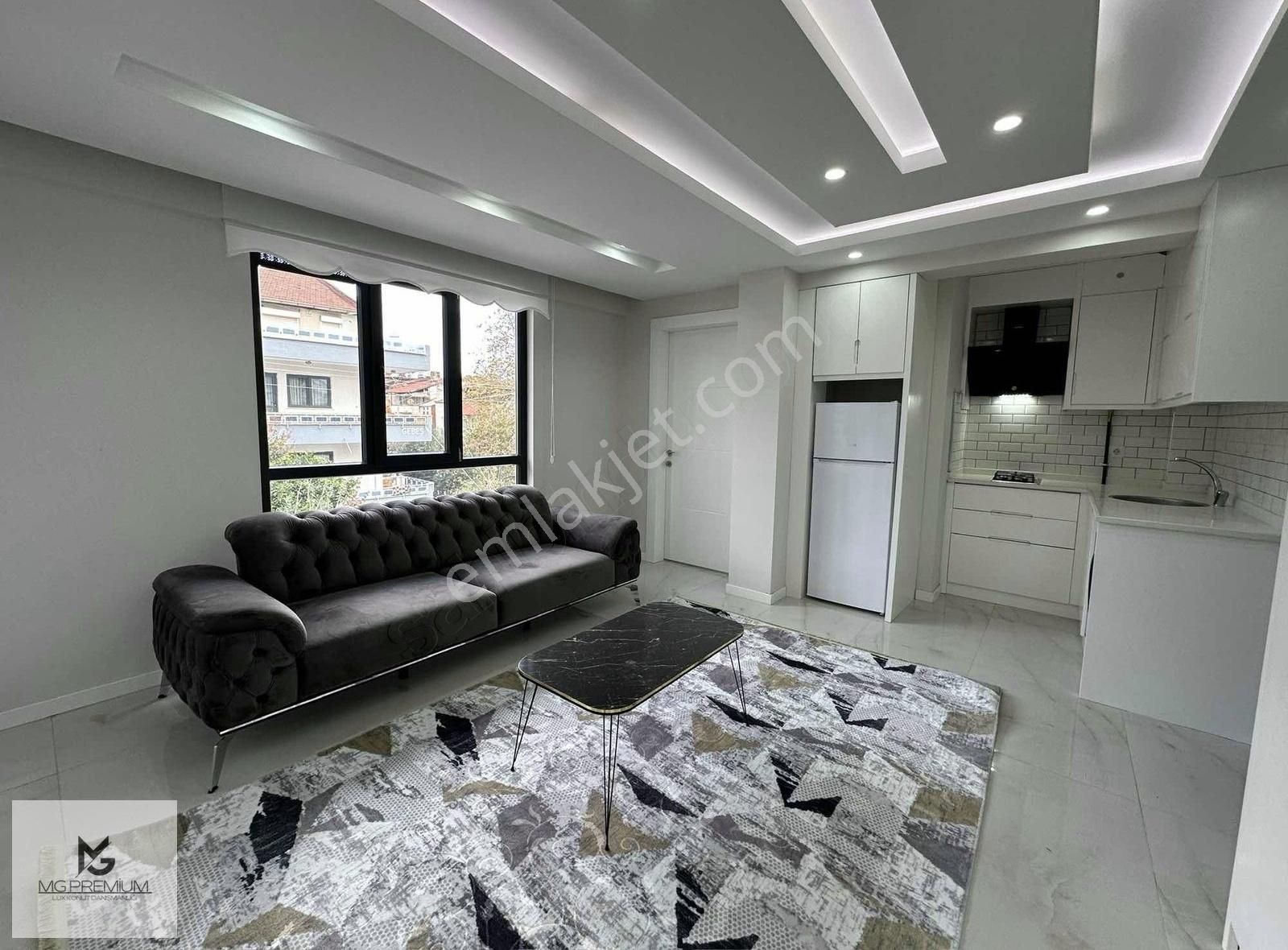 Pamukkale Kınıklı Kiralık Daire Mg Premium'dan Bursa Caddesi Mevki Sıfır Ayarında 1+1 Rezidans !