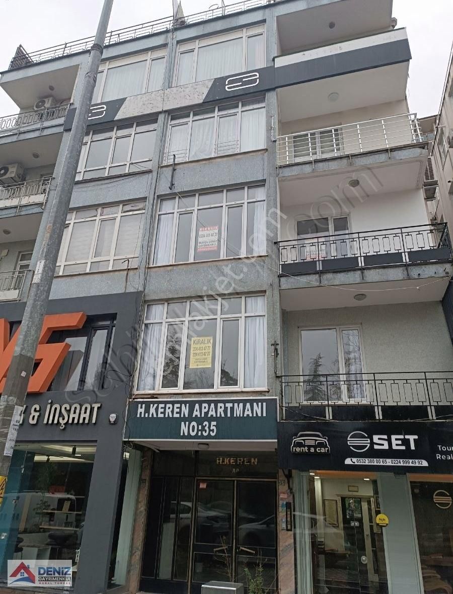 Osmangazi Muradiye Kiralık Daire Osmangazi Çekirge Caddesi Kültür Park Karşısı 3+1kiralık Daire