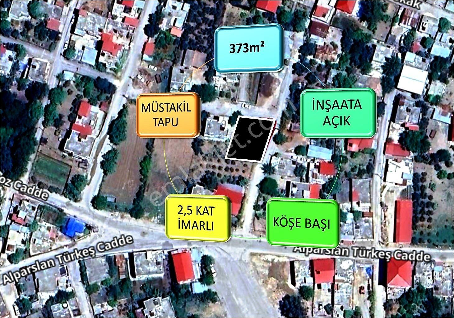 İmamoğlu Hürriyet Satılık Konut İmarlı Adana İmamoğlu Hürriyet İmarlı İfrazlı Arsa-tek Tapu-köşe Başı-inşaata Açık