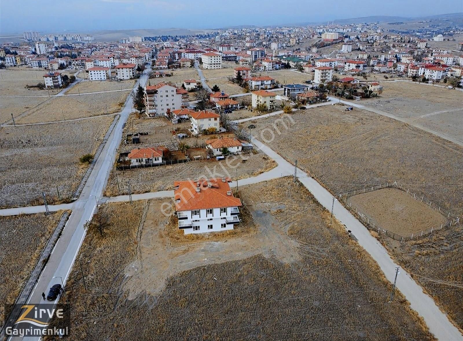 Akyurt Yıldırım Satılık Konut İmarlı Zirve'den Yıldırım Mahallesi 594² Cadde Üzeri Konut İmarlı Arsa