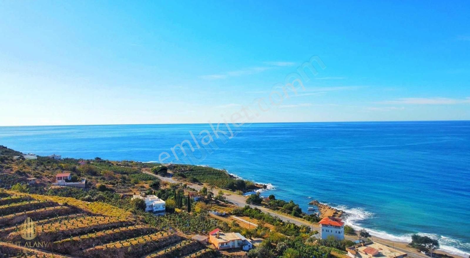 Alanya Yeşilöz Satılık Tarla Alanya Yeşilöz De Full Panoramik Deniz Manzaralı Tarla