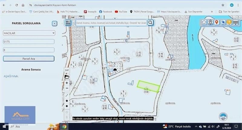 Mazaka Cıty'den Hacılar Aşağı Mh Satılık 1000 M2villa Parselleri - Görsel 3